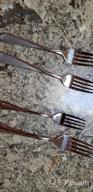 img 1 attached to Modern 48-Piece Stainless Steel Flatware Cutlery Set With Steak Knives For 8, Mirror-Polished Eating Utensils For Home And Hotel, Dishwasher-Safe Silverware Set With Knives, Forks, And Spoons review by Brandon Reynolds