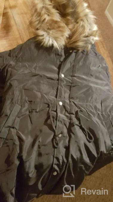 img 1 attached to Roiii Waterproof Hooded Parka: Men'S Winter Jacket With Thick Faux Fur Lining, Long Trench Style And Plus Sizes S-3XL review by Carlos Block