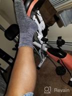 img 1 attached to Men'S Mid Cushion Low Hiking/Camping/Performance Socks By SEOULSTORY7 review by Troy Kocur