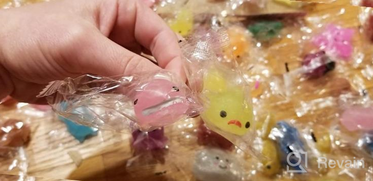 img 1 attached to 45Pcs Mochi Squishys Toys - 2Nd Gen Glitter Animal Stress Relief For Kids & Adults | Party Favors, Treasure Box Prize, Valentine Prizes & Easter Egg Fillers review by Joe Bottomkent