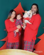 img 1 attached to 👨 Family Christmas Pajamas Set for Boys - PajamaGram Clothing review by John Galbraith