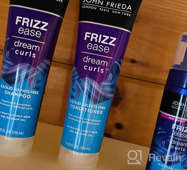 img 1 attached to John Frieda Dream Curls Cream Oil, Anti-Frizz Formula for Hydrating Curly, Frizzy Hair, Nourishing Dry and Damaged Hair, Promotes Bouncy Curls, 3.5 fl oz review by Justin Cage