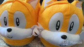 img 7 attached to Sonic the Hedgehog Tails Slippers for Adults 15 and Up: Ultimate Comfort and Style!