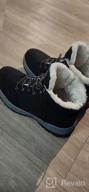 img 1 attached to 🥾 Visionreast Unisex Winter Snow Boots Insulated Outdoor Hiking Shoes with Fur Lining for Maximum Warmth review by Mike Hernandez