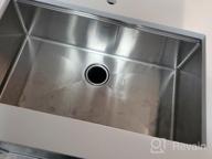 img 1 attached to Hykolity 16 Gauge Stainless Steel Topmount Kitchen Sink With Workstation Design, 30 X 22 X 9 Inches, Single Basin, 2-Hole Installation, Integrated Ledge And Accessories review by Aaron Gonzales