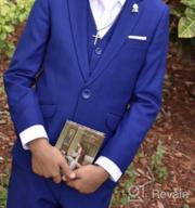 img 1 attached to Black Bianco Signature Full Ensemble 👔 Boys' Clothing in Suits & Sport Coats review by Matthew Mosley