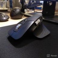 img 1 attached to 🖱️ Logitech MX Master Wireless Mouse: High-Precision Sensor, Easy-Switch up to 3 devices, Meteorite Black review by Md Aadam Ali ᠌