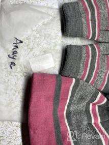 img 5 attached to Теплый и уютный набор для детей: шапка, шарф, перчатки. Набор зимних вязаных шапок с горловиной - комплект из 3 предметов.