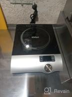 img 1 attached to Induction cooker Kitfort KT-108, silver review by Bogusawa Ulicka ᠌