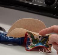 img 1 attached to Prepara Multiple Taco Holder, Blue review by Jamie Masloski