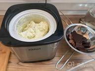 img 1 attached to Ice cream maker Kitfort KT-1809 stainless steel review by Edyta Dywan ᠌