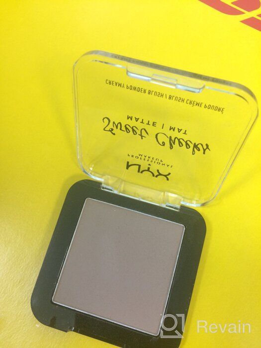 img 3 attached to NYX professional makeup Pressed Blush Sweet Cheeks Creamy Powder Matte, 4 citrine rose review by Aneta Pa ᠌