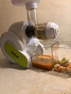 img 3 attached to Kitfort KT-1110-1 screw juicer, green review by Aneta Szmit ᠌