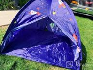 img 1 attached to Kids Pop Up Tunnel Tent For Indoor Outdoor Play - 3 In 1 Design For Toddler Boys Girls (Purple) review by Zack Higgins