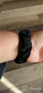 img 1 attached to Stretchy Scrunchie Band For Fitbit Versa 3/Versa 4/Sense/Sense 2, Women'S Soft Nylon Solo Loop Replacement Strap, Breathable And Comfortable M/L Wristband By TOYOUTHS review by Gerson Lagerquist