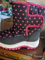img 1 attached to Ahanie Toddler Unisex Snow Boots – Insulated Winter Outdoor Boots for Kids review by Jeff Warne