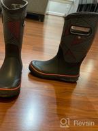 img 1 attached to Boys' Bogs Rainboot Rain Marble Print Boots review by Gerardo Cibrian