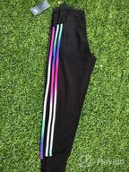 img 1 attached to Adidas 3-Stripes Cotton Joggers for Girls review by Tasha Murphy