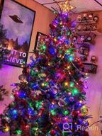 img 1 attached to Deck The Halls With The Shareconn 6Ft Snow Flocked Christmas Tree - Multi-Color Lights, Pine Cones, And Berries For Festive Home Décor review by Raymundo Miller