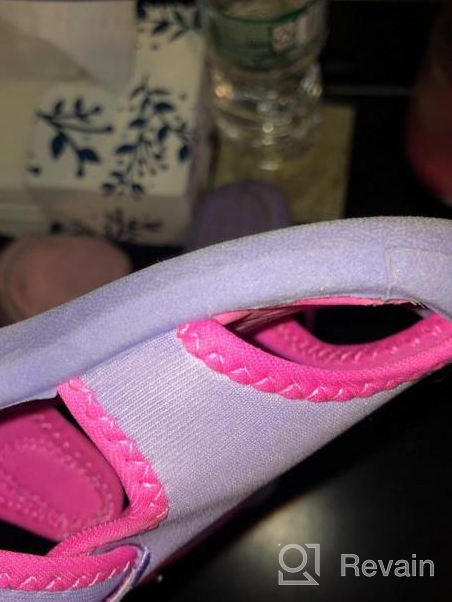 img 1 attached to Girls' Fuchsia OshKosh BGosh Aquatic Sandal - Shoes and Athletic review by Joseph Cvetkovic
