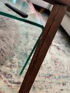 картинка 1 прикреплена к отзыву 5-футовая премиум деревянная стеллажная лестница в стиле рустик - лестница Халлопс для одеял, декора фермерского стиля и винтажного деревянного вида (толстый черный). от Matthew Bell