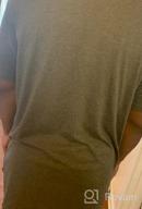 картинка 1 прикреплена к отзыву Мужская футболка с коротким рукавом и изогнутым низом, боковыми разрезами, с хипстерским стилем от David Citizen