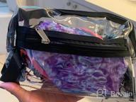 img 1 attached to Compact And Stylish: WANDF Small Nylon Toiletry Bag For Men, Women, And Kids In Sleek Black review by Jenna Hernandez