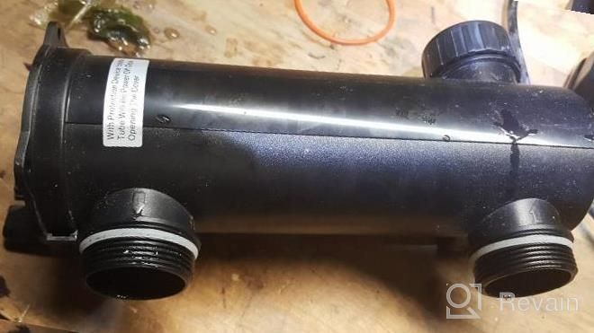 img 1 attached to Clearer Water In Your Aquarium Or Pond With OXYFUL 18W UV Ultraviolet Light Clarifier review by Sam Davenport