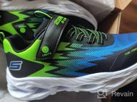 img 1 attached to Skechers S-Lights Vortex Flash Zorent Sneaker for Boys review by Tony Meyer