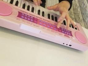img 5 attached to 37 Key Portable Electronic Piano For Kids: APerfectLife Keyboard, Great Educational Toy For 3-8 Year Old Girls & Boys!