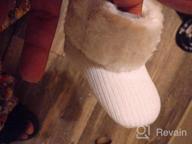 img 1 attached to 👶 Cozy and Cute: Jonbaem Fleece Booties for Newborn Toddler Boys' Feet review by Micael Rau