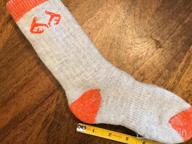 img 1 attached to Cozy Realtree Kids Merino Blend Boot Socks - 2 Pairs for Boys and Girls review by Phillip Ellis