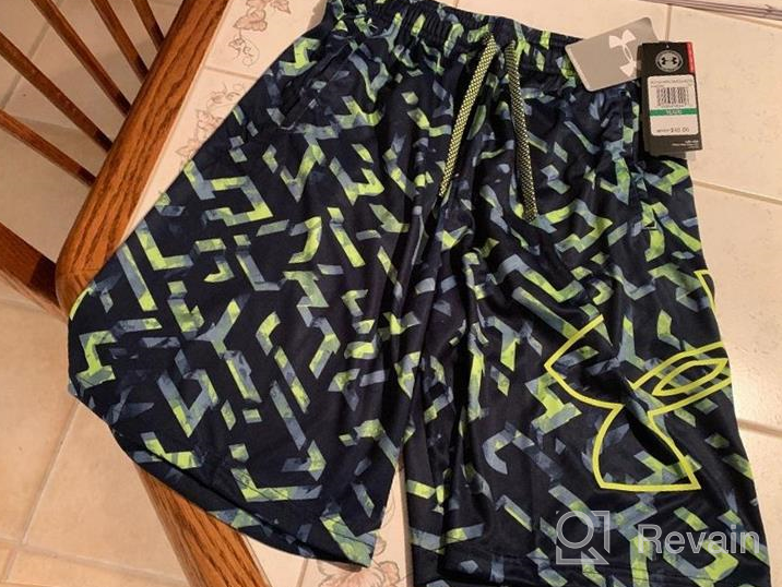 img 1 attached to 🩲 Stylish and Durable: Under Armour Renegade Printed Shorts for Boys' Clothing and Active review by Brian Price