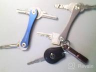 img 1 attached to Ultimate Titanium KeySmart: A Must-Have Organizer for Men's Accessories review by Joshua Ford