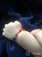 img 1 attached to PPJew 7 Knot Evil Eye Bracelet Red String - Ultimate Protection 🧿 Bracelet Set for Women, Girls and Boys – Mommy and Me Matching Bracelets review by Josh Ulrich