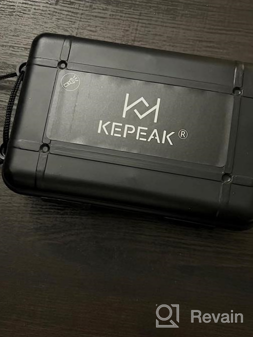 img 1 attached to KEPEAK Flashlight High Lumens Rechargeable, 10000 Lumens LED Flash Light, Tactical Handheld Flashlights Super Bright, Zoomable, 5 Modes & Mode Memory, Water Resistant For Emergency Camping Hiking review by Troy Drake