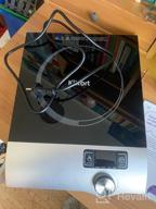 img 1 attached to Induction cooker Kitfort KT-108, silver review by Celina Kowalczyk ᠌