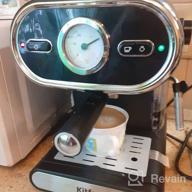 img 1 attached to Rozhkovy coffee maker Kitfort KT-702, black review by Felicja Kowalska ᠌