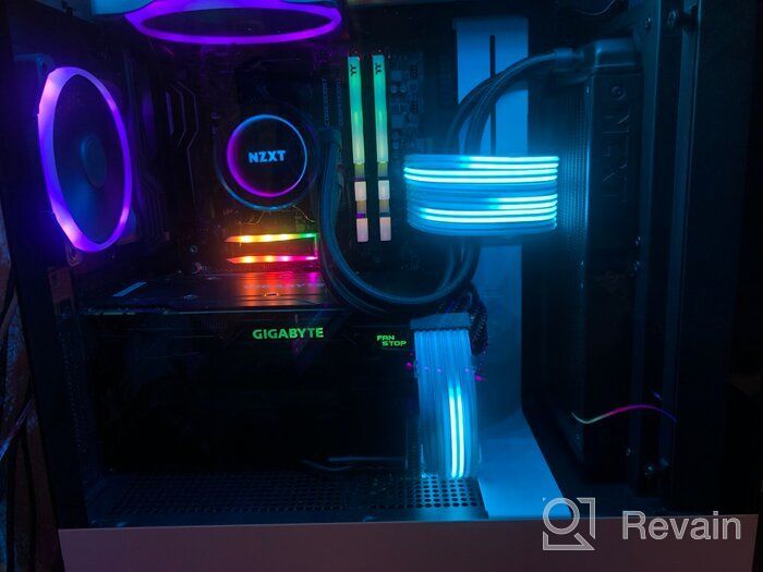 img 3 attached to 🌀 NZXT Kraken X62 280mm - CAM-Powered AIO Liquid Cooler with Infinity Mirror Design and Aer P140mm Radiator Fans review by Eunu Cha