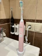 img 1 attached to 🎉 Enhanced Oral Care: Philips Sonicare ProtectiveClean 4300 HX6806/04 Sonic Toothbrush - Lovely Pale Pink Shade review by Mateusz Czyta ᠌