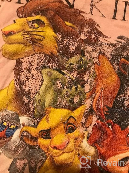 img 1 attached to Adorable Disney Lion King Tall Cast Girl's Solid Crew Tee: Perfect for Young Fans! review by Jimmy Franklin