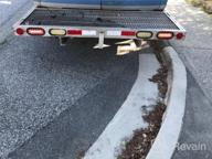 img 1 attached to Tinpec 2PCS Oval LED Trailer Tail Lights: Waterproof, Stop Brake, Turn Signal Lights for Trailers Trucks RVs (Red and Yellow) review by Josh Lockhart