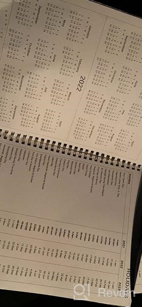 img 1 attached to 2023 Planner: 8" X 10" Large Agenda With Thick Paper, Twin-Wire Binding & Flexible Cover - Perfect For Home, School And Office Organization! review by Chris Cooper