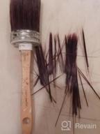 img 1 attached to Colorantic Natural Bristle Brush Set For Furniture Polishing And DIY Projects review by Candice Lopez
