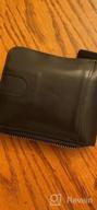 img 1 attached to Genuine Leather Zipper Wallet With Coin Pocket, RFID Blocking Zip Around Front Pocket Bifold Wallet - Perfect Gift For Men review by Michael Vargas