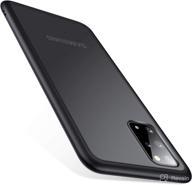 📱 torras shockproof galaxy s20 plus case - military grade drop tested, matte black, slim design logo