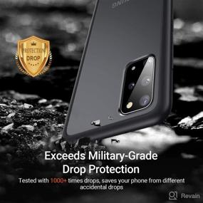 img 3 attached to 📱 TORRAS Shockproof Galaxy S20 Plus Case - Military Grade Drop Tested, Matte Black, Slim Design