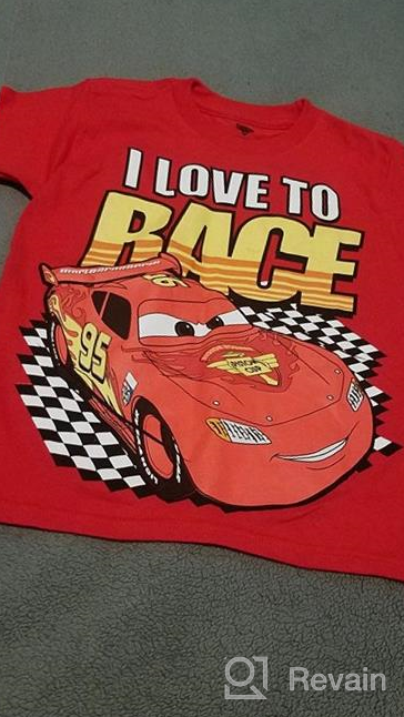 img 1 attached to Cars Lightning McQueen T-Shirt for Boys by Disney review by Tim Ross