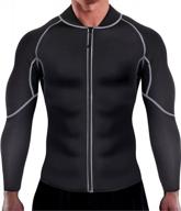 maximize your workout with ursexyly men's neoprene slimming fitness jacket логотип