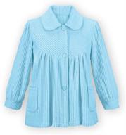🛏️ warm & cozy women's fleece button night pockets - perfect for lingerie, sleep & lounge logo